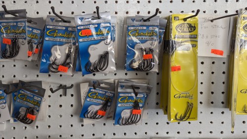 large selection of tackle